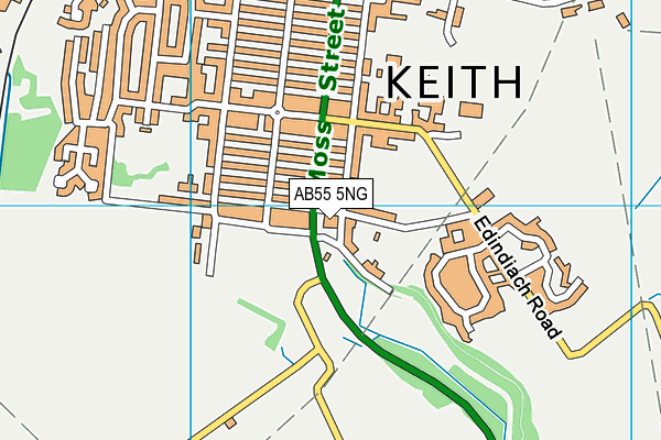AB55 5NG map - OS VectorMap District (Ordnance Survey) AB55 5NG map - OS VectorMap District (Ordnance Survey)