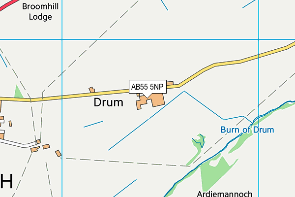 AB55 5NP map - OS VectorMap District (Ordnance Survey) AB55 5NP map - OS VectorMap District (Ordnance Survey)
