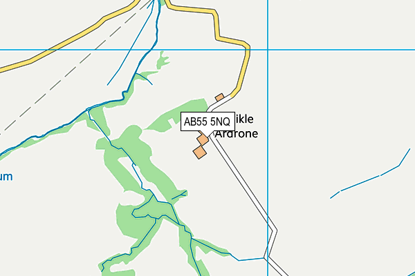 AB55 5NQ map - OS VectorMap District (Ordnance Survey) AB55 5NQ map - OS VectorMap District (Ordnance Survey)