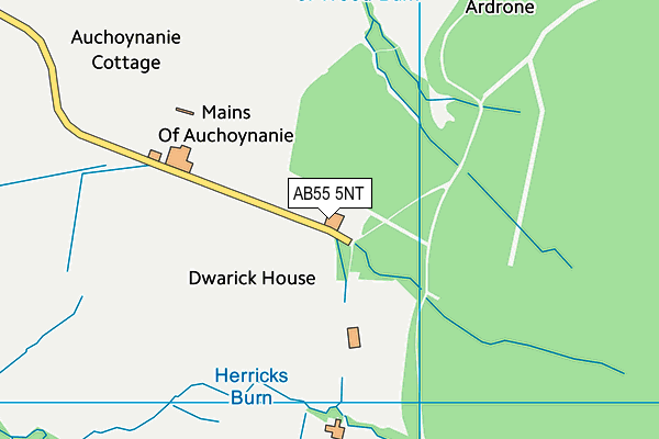 AB55 5NT map - OS VectorMap District (Ordnance Survey) AB55 5NT map - OS VectorMap District (Ordnance Survey)