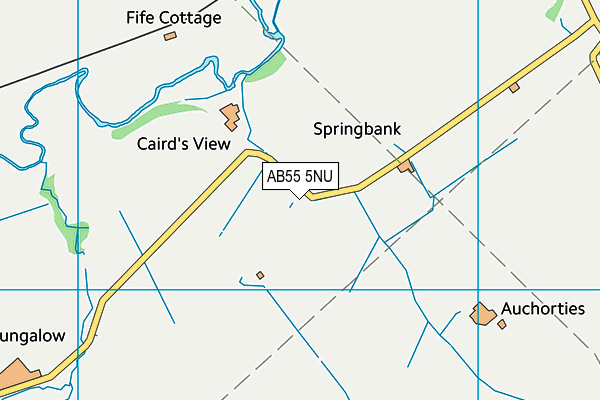 AB55 5NU map - OS VectorMap District (Ordnance Survey) AB55 5NU map - OS VectorMap District (Ordnance Survey)