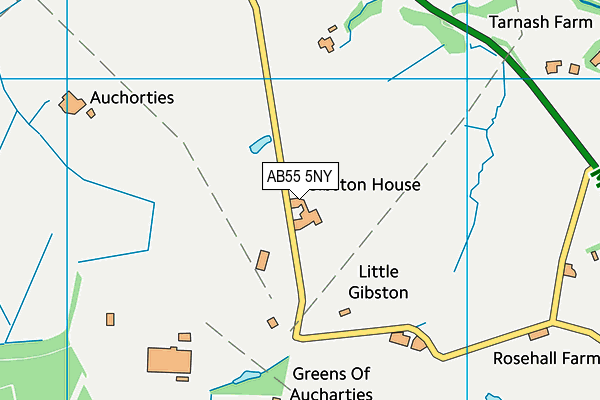 AB55 5NY map - OS VectorMap District (Ordnance Survey) AB55 5NY map - OS VectorMap District (Ordnance Survey)