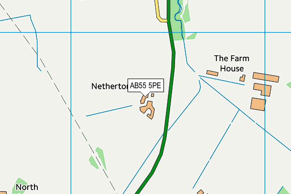 AB55 5PE map - OS VectorMap District (Ordnance Survey) AB55 5PE map - OS VectorMap District (Ordnance Survey)