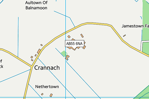 AB55 6NA map - OS VectorMap District (Ordnance Survey) AB55 6NA map - OS VectorMap District (Ordnance Survey)