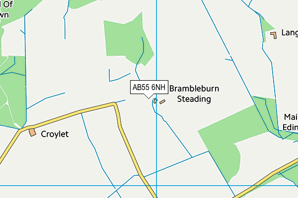 AB55 6NH map - OS VectorMap District (Ordnance Survey) AB55 6NH map - OS VectorMap District (Ordnance Survey)