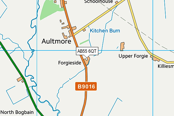 AB55 6QT map - OS VectorMap District (Ordnance Survey) AB55 6QT map - OS VectorMap District (Ordnance Survey)