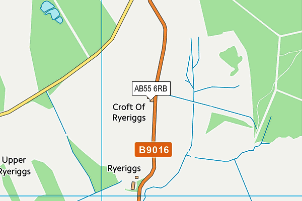 AB55 6RB map - OS VectorMap District (Ordnance Survey) AB55 6RB map - OS VectorMap District (Ordnance Survey)