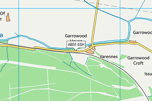 AB55 6SH map - OS VectorMap District (Ordnance Survey) AB55 6SH map - OS VectorMap District (Ordnance Survey)