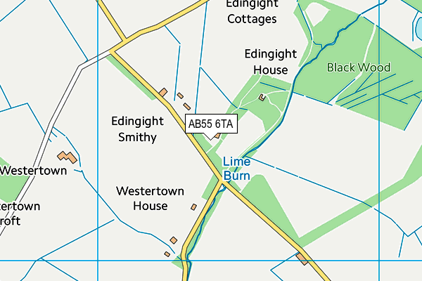AB55 6TA map - OS VectorMap District (Ordnance Survey) AB55 6TA map - OS VectorMap District (Ordnance Survey)