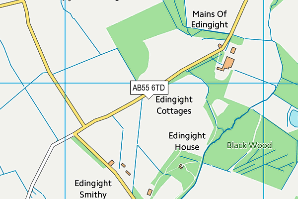 AB55 6TD map - OS VectorMap District (Ordnance Survey) AB55 6TD map - OS VectorMap District (Ordnance Survey)