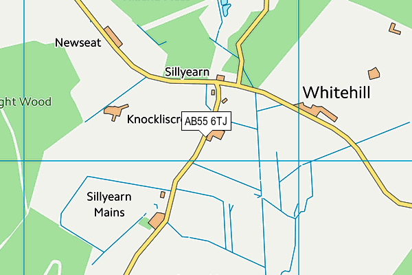 AB55 6TJ map - OS VectorMap District (Ordnance Survey) AB55 6TJ map - OS VectorMap District (Ordnance Survey)