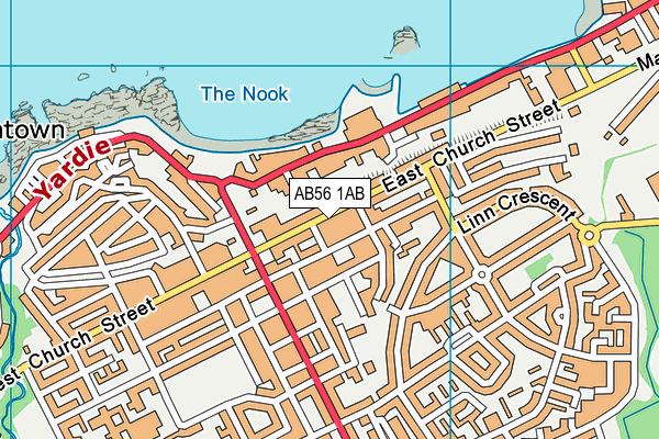 AB56 1AB map - OS VectorMap District (Ordnance Survey) AB56 1AB map - OS VectorMap District (Ordnance Survey)