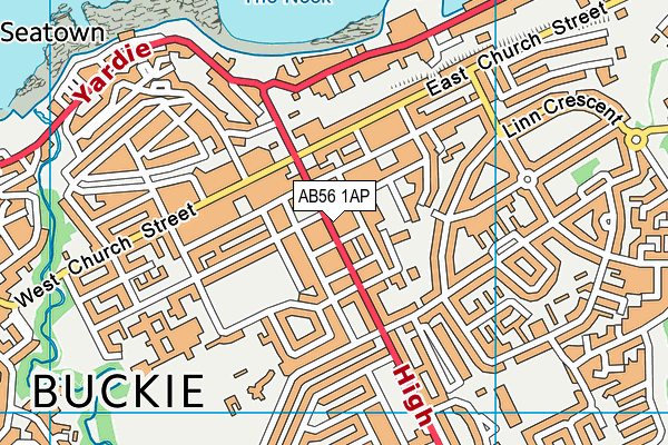 AB56 1AP map - OS VectorMap District (Ordnance Survey) AB56 1AP map - OS VectorMap District (Ordnance Survey)
