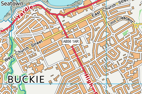AB56 1AR map - OS VectorMap District (Ordnance Survey) AB56 1AR map - OS VectorMap District (Ordnance Survey)