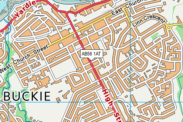 AB56 1AT map - OS VectorMap District (Ordnance Survey) AB56 1AT map - OS VectorMap District (Ordnance Survey)