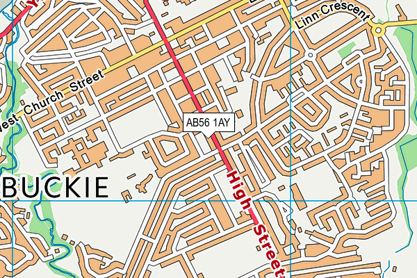 AB56 1AY map - OS VectorMap District (Ordnance Survey) AB56 1AY map - OS VectorMap District (Ordnance Survey)