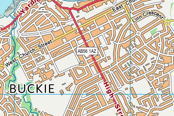 AB56 1AZ map - OS VectorMap District (Ordnance Survey) AB56 1AZ map - OS VectorMap District (Ordnance Survey)