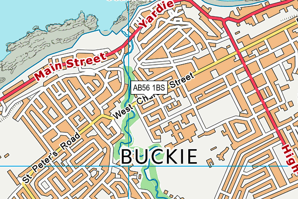 AB56 1BS map - OS VectorMap District (Ordnance Survey) AB56 1BS map - OS VectorMap District (Ordnance Survey)