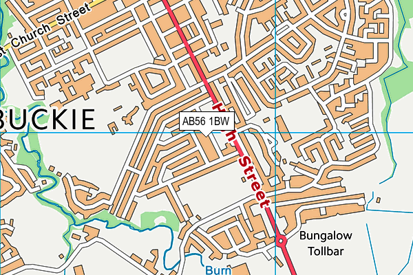 AB56 1BW map - OS VectorMap District (Ordnance Survey) AB56 1BW map - OS VectorMap District (Ordnance Survey)