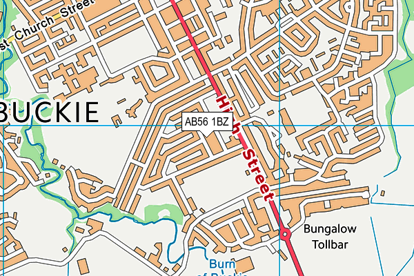 AB56 1BZ map - OS VectorMap District (Ordnance Survey) AB56 1BZ map - OS VectorMap District (Ordnance Survey)