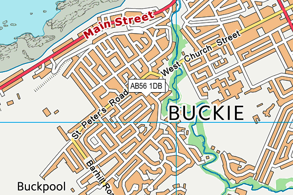 AB56 1DB map - OS VectorMap District (Ordnance Survey) AB56 1DB map - OS VectorMap District (Ordnance Survey)