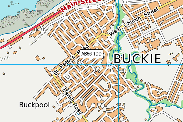 AB56 1DD map - OS VectorMap District (Ordnance Survey) AB56 1DD map - OS VectorMap District (Ordnance Survey)