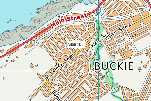 AB56 1DL map - OS VectorMap District (Ordnance Survey) AB56 1DL map - OS VectorMap District (Ordnance Survey)