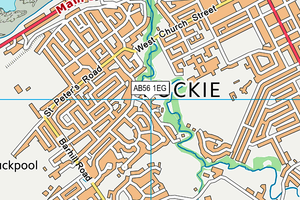 AB56 1EG map - OS VectorMap District (Ordnance Survey) AB56 1EG map - OS VectorMap District (Ordnance Survey)
