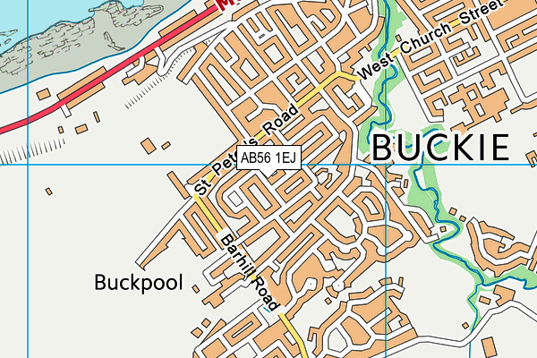 AB56 1EJ map - OS VectorMap District (Ordnance Survey) AB56 1EJ map - OS VectorMap District (Ordnance Survey)