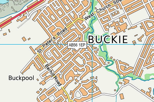 AB56 1EP map - OS VectorMap District (Ordnance Survey) AB56 1EP map - OS VectorMap District (Ordnance Survey)