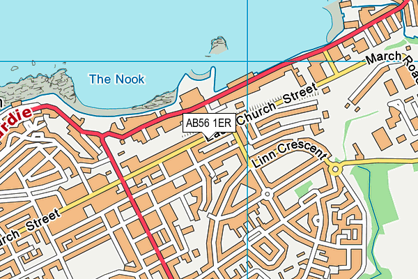 AB56 1ER map - OS VectorMap District (Ordnance Survey) AB56 1ER map - OS VectorMap District (Ordnance Survey)