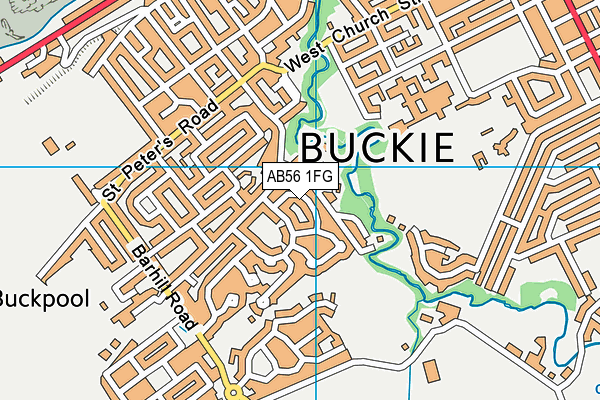 AB56 1FG map - OS VectorMap District (Ordnance Survey) AB56 1FG map - OS VectorMap District (Ordnance Survey)