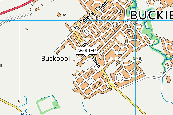 AB56 1FP map - OS VectorMap District (Ordnance Survey) AB56 1FP map - OS VectorMap District (Ordnance Survey)