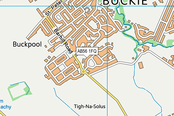 AB56 1FQ map - OS VectorMap District (Ordnance Survey) AB56 1FQ map - OS VectorMap District (Ordnance Survey)