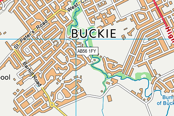 AB56 1FY map - OS VectorMap District (Ordnance Survey) AB56 1FY map - OS VectorMap District (Ordnance Survey)