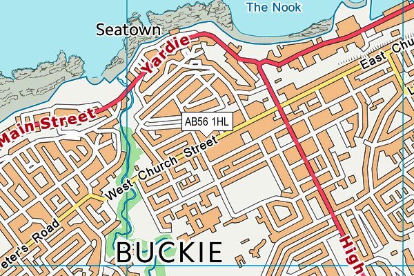 AB56 1HL map - OS VectorMap District (Ordnance Survey) AB56 1HL map - OS VectorMap District (Ordnance Survey)