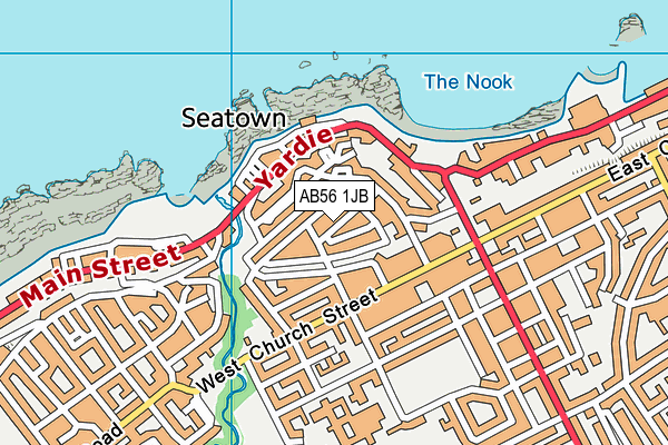 AB56 1JB map - OS VectorMap District (Ordnance Survey) AB56 1JB map - OS VectorMap District (Ordnance Survey)