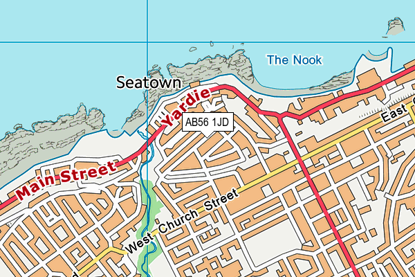 AB56 1JD map - OS VectorMap District (Ordnance Survey) AB56 1JD map - OS VectorMap District (Ordnance Survey)