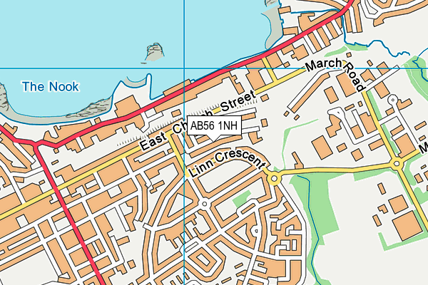 AB56 1NH map - OS VectorMap District (Ordnance Survey) AB56 1NH map - OS VectorMap District (Ordnance Survey)
