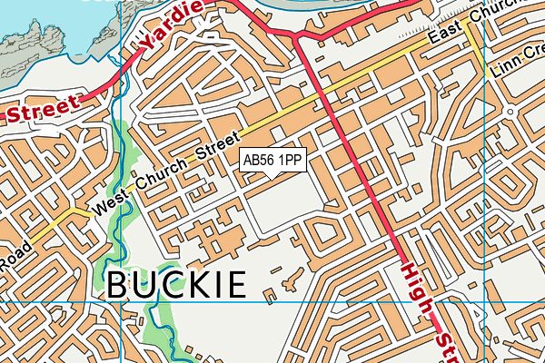 AB56 1PP map - OS VectorMap District (Ordnance Survey) AB56 1PP map - OS VectorMap District (Ordnance Survey)