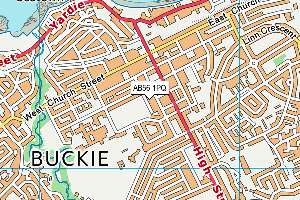 AB56 1PQ map - OS VectorMap District (Ordnance Survey) AB56 1PQ map - OS VectorMap District (Ordnance Survey)