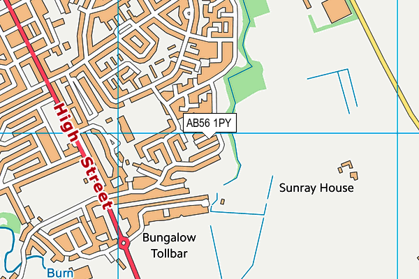 AB56 1PY map - OS VectorMap District (Ordnance Survey) AB56 1PY map - OS VectorMap District (Ordnance Survey)