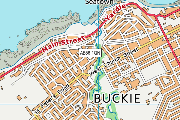 AB56 1QN map - OS VectorMap District (Ordnance Survey) AB56 1QN map - OS VectorMap District (Ordnance Survey)