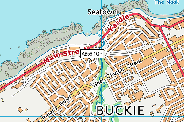 AB56 1QP map - OS VectorMap District (Ordnance Survey) AB56 1QP map - OS VectorMap District (Ordnance Survey)