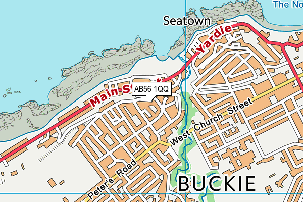 AB56 1QQ map - OS VectorMap District (Ordnance Survey) AB56 1QQ map - OS VectorMap District (Ordnance Survey)