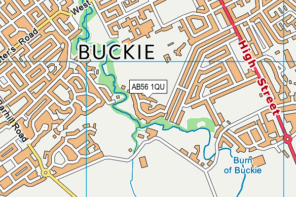 AB56 1QU map - OS VectorMap District (Ordnance Survey) AB56 1QU map - OS VectorMap District (Ordnance Survey)
