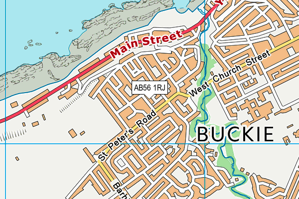AB56 1RJ map - OS VectorMap District (Ordnance Survey) AB56 1RJ map - OS VectorMap District (Ordnance Survey)