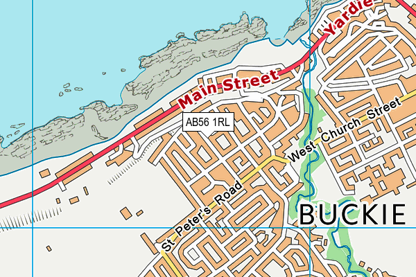 AB56 1RL map - OS VectorMap District (Ordnance Survey) AB56 1RL map - OS VectorMap District (Ordnance Survey)