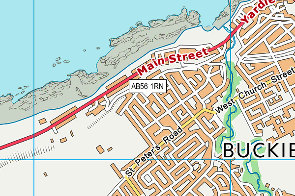 AB56 1RN map - OS VectorMap District (Ordnance Survey) AB56 1RN map - OS VectorMap District (Ordnance Survey)