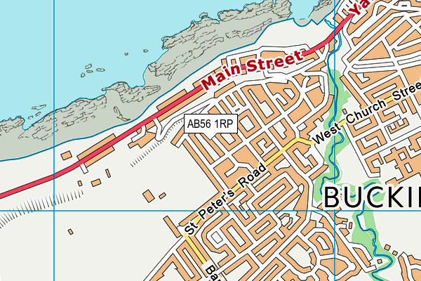 AB56 1RP map - OS VectorMap District (Ordnance Survey) AB56 1RP map - OS VectorMap District (Ordnance Survey)